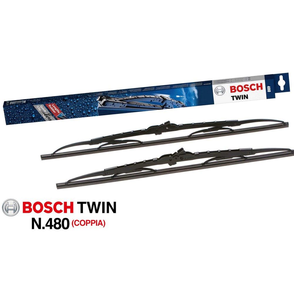 Cod. 3397118540 - COPPIA SPAZZOLE BOSCH TWIN 480MM